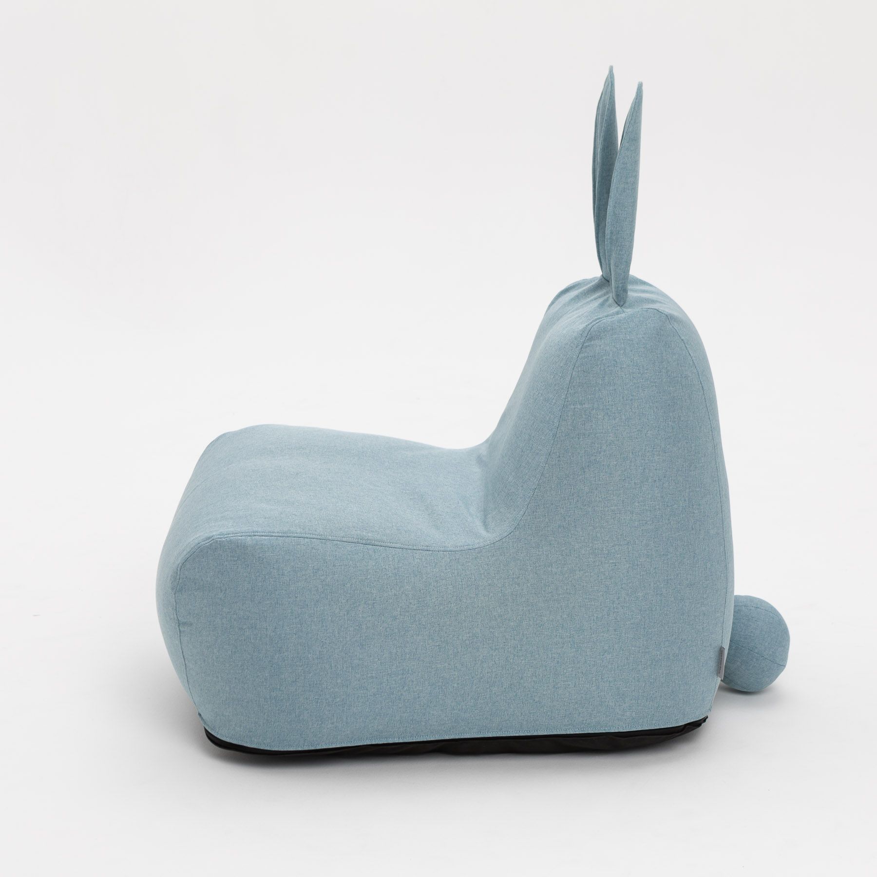 Пуф заяц Small в рогожке Пуф заяц Small в рогожке | Мастерская бескаркасной мебели KRESLO