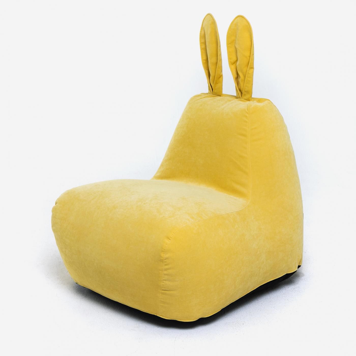 Пуф заяц Big в велюре Пуф заяц Big в велюре | Мастерская бескаркасной мебели KRESLO