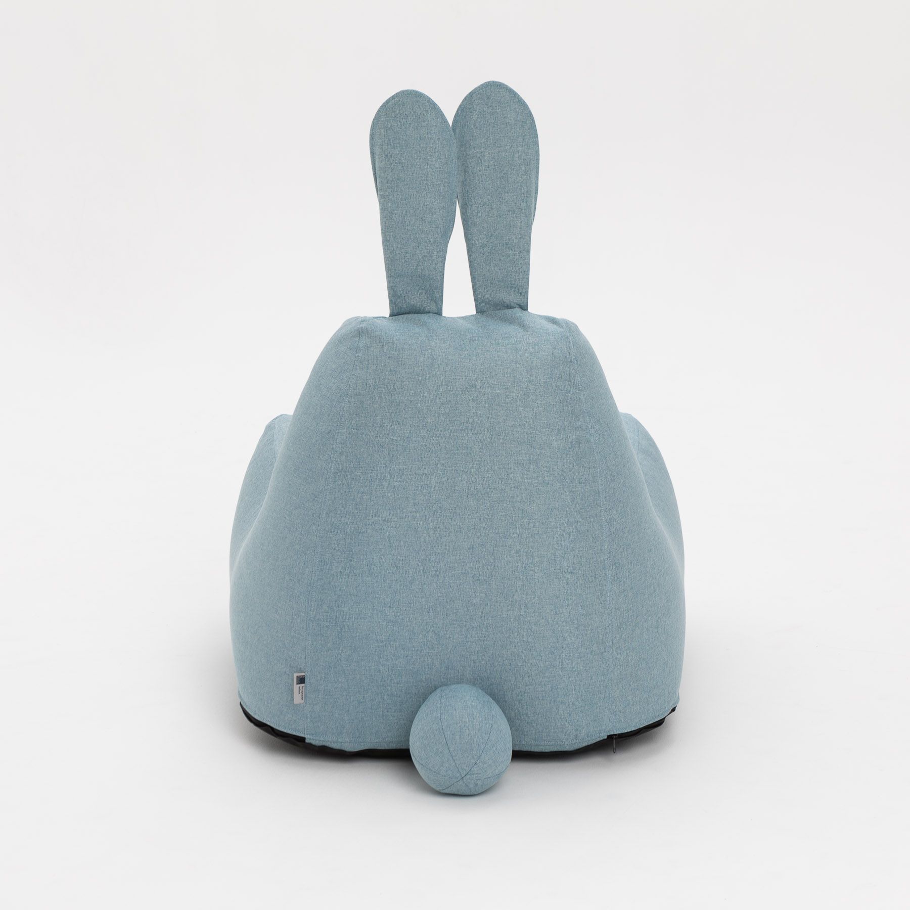 Пуф заяц Small в рогожке Пуф заяц Small в рогожке | Мастерская бескаркасной мебели KRESLO