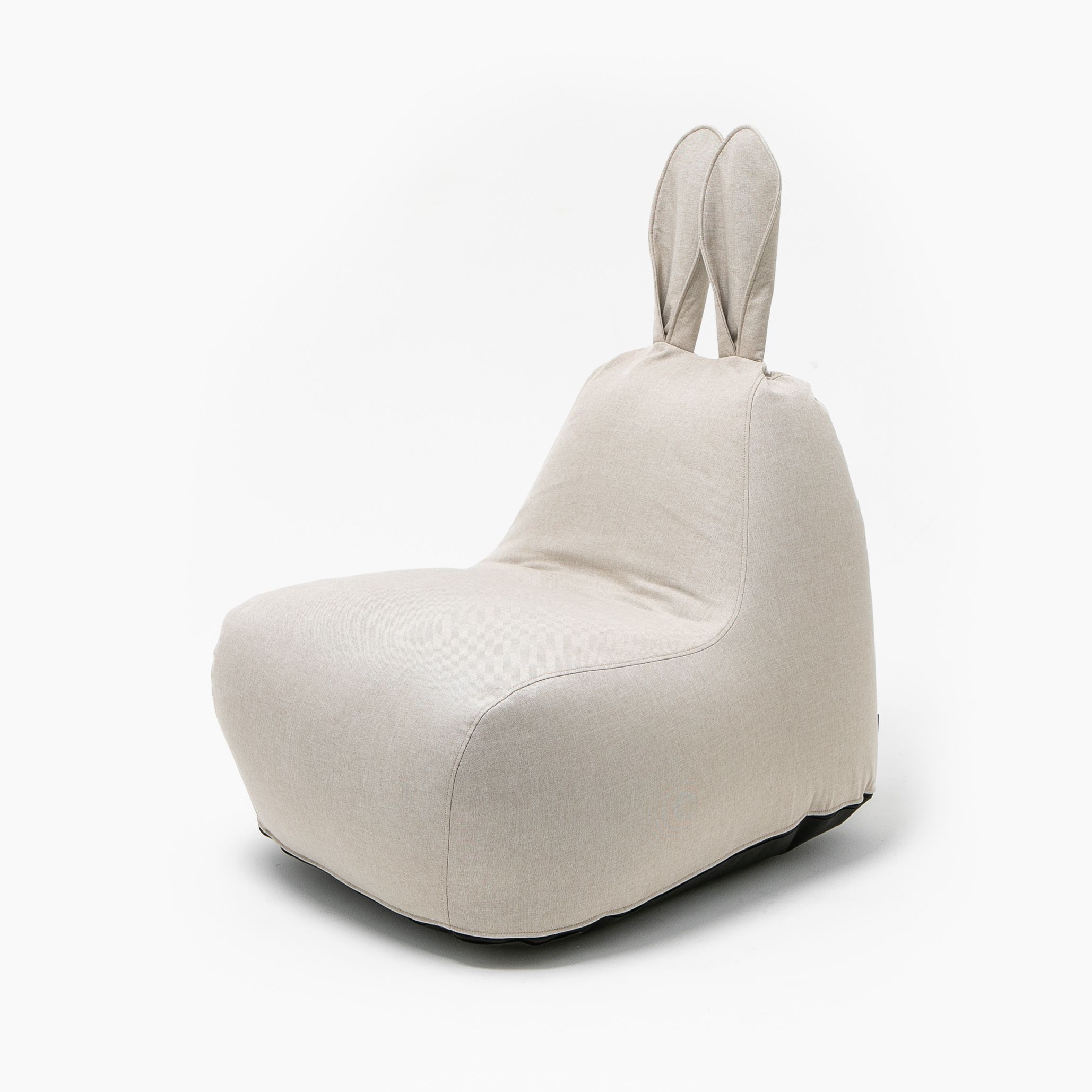 Пуф заяц Small в рогожке Пуф заяц Small в рогожке | Мастерская бескаркасной мебели KRESLO