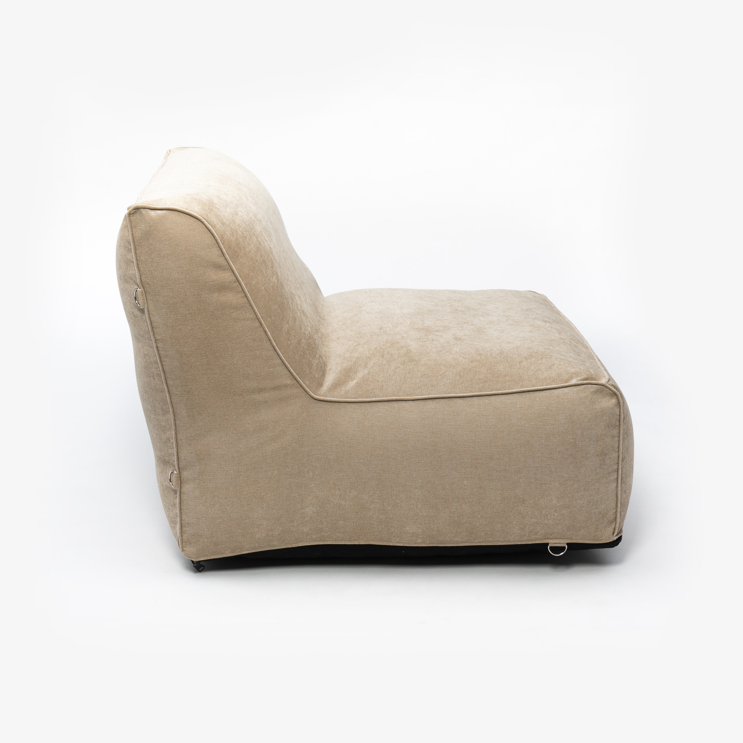 Модульное кресло Lite в велюре | Мастерская бескаркасной мебели KRESLO