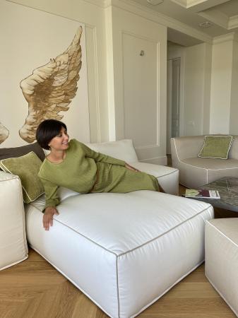 Модульный диван WHITE c цельными спинками Модульный диван WHITE c цельными спинками | Мастерская бескаркасной мебели KRESLO