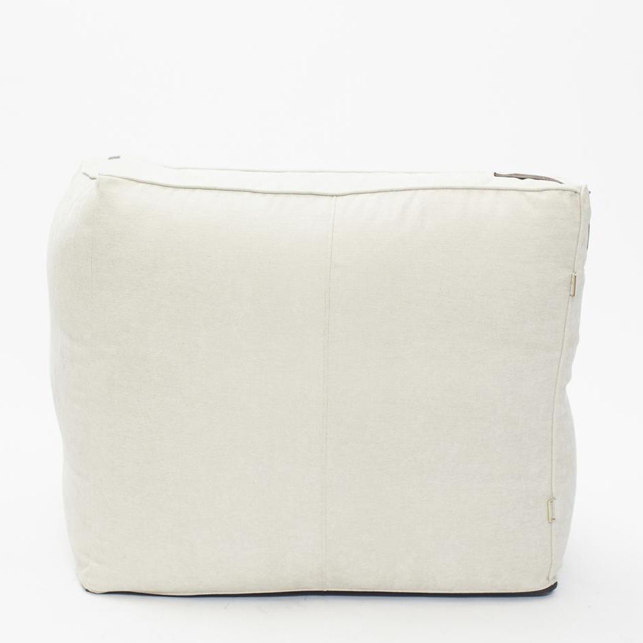 Модульное угловое кресло с ремешками из кожи | Мастерская бескаркасной мебели KRESLO