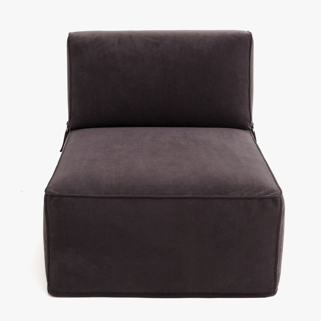 Модульное кресло CUBE cо съемной спинкой | Мастерская бескаркасной мебели KRESLO