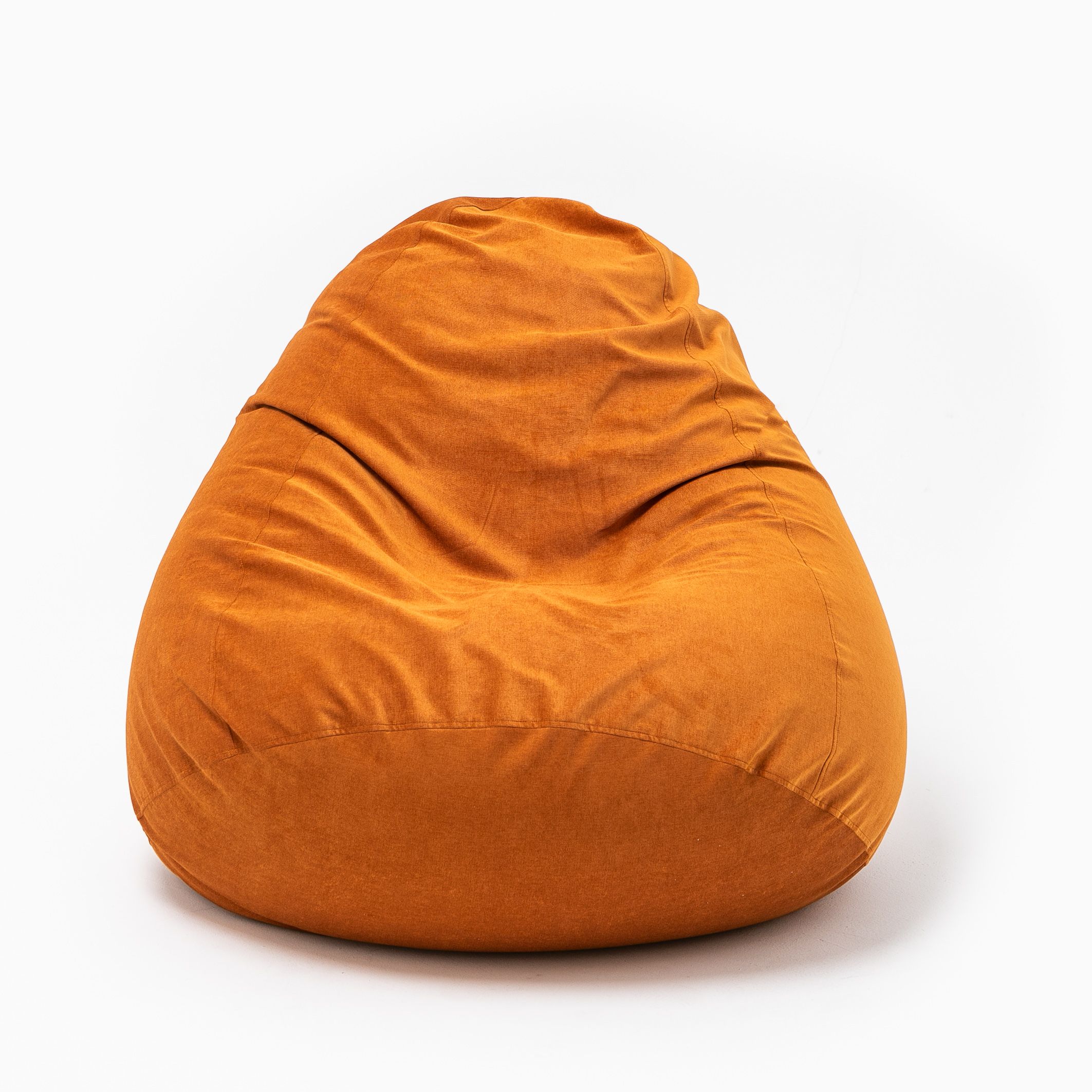 Кресло-мешок «Латте» в велюре, размер L | Мастерская бескаркасной мебели KRESLO