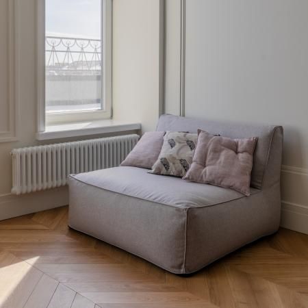 Широкий лежак AURA | Мастерская бескаркасной мебели KRESLO