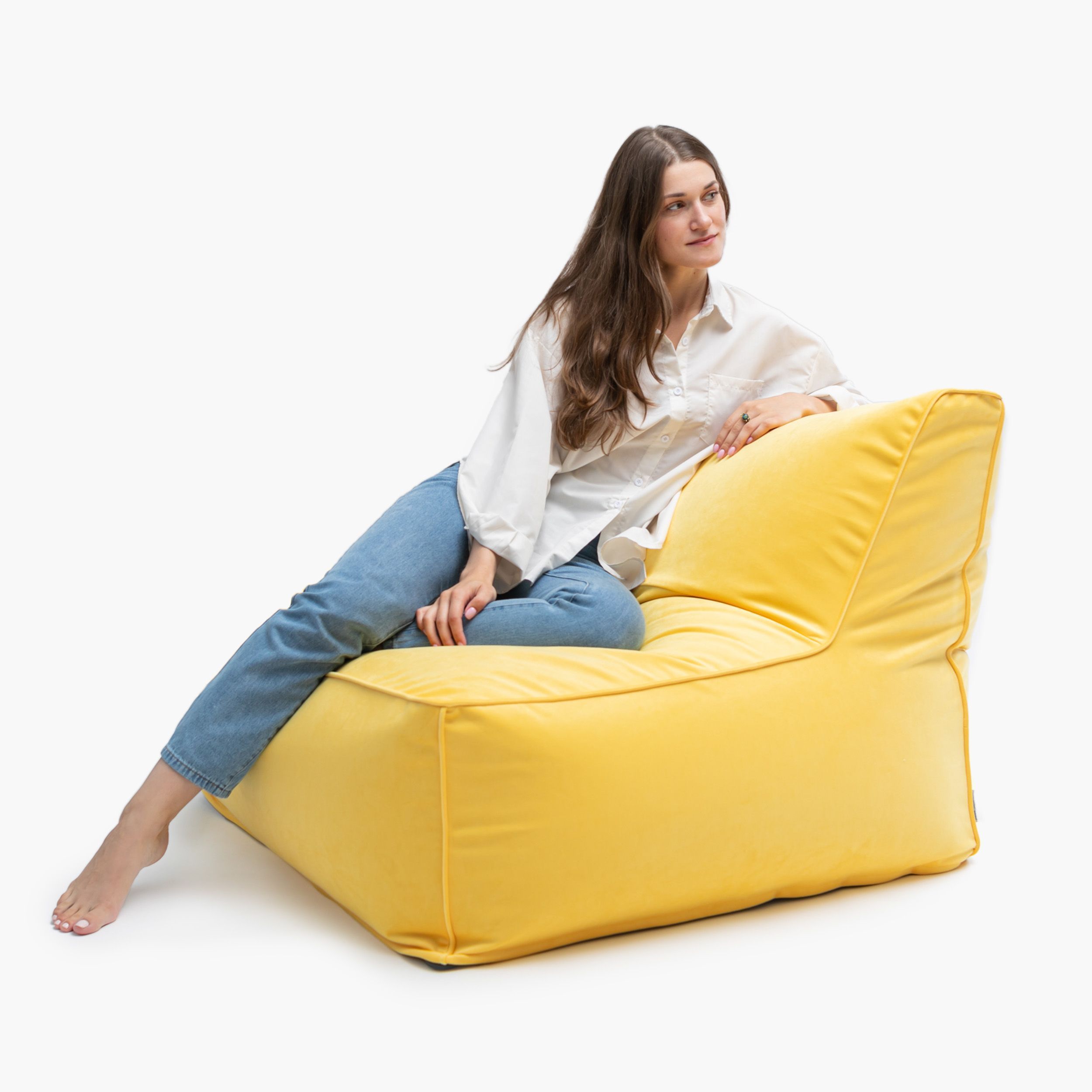 Бескаркасное кресло Soft Cube | Мастерская бескаркасной мебели KRESLO