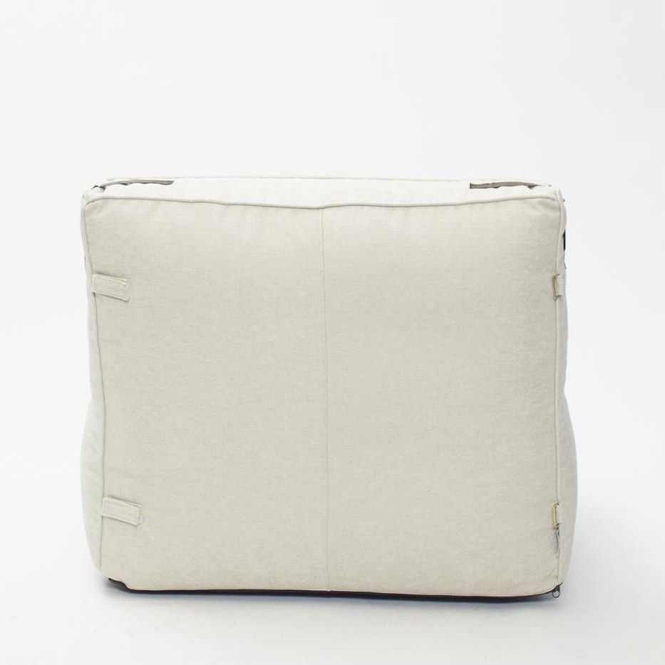 Модульное кресло с ремешками из кожи | Мастерская бескаркасной мебели KRESLO