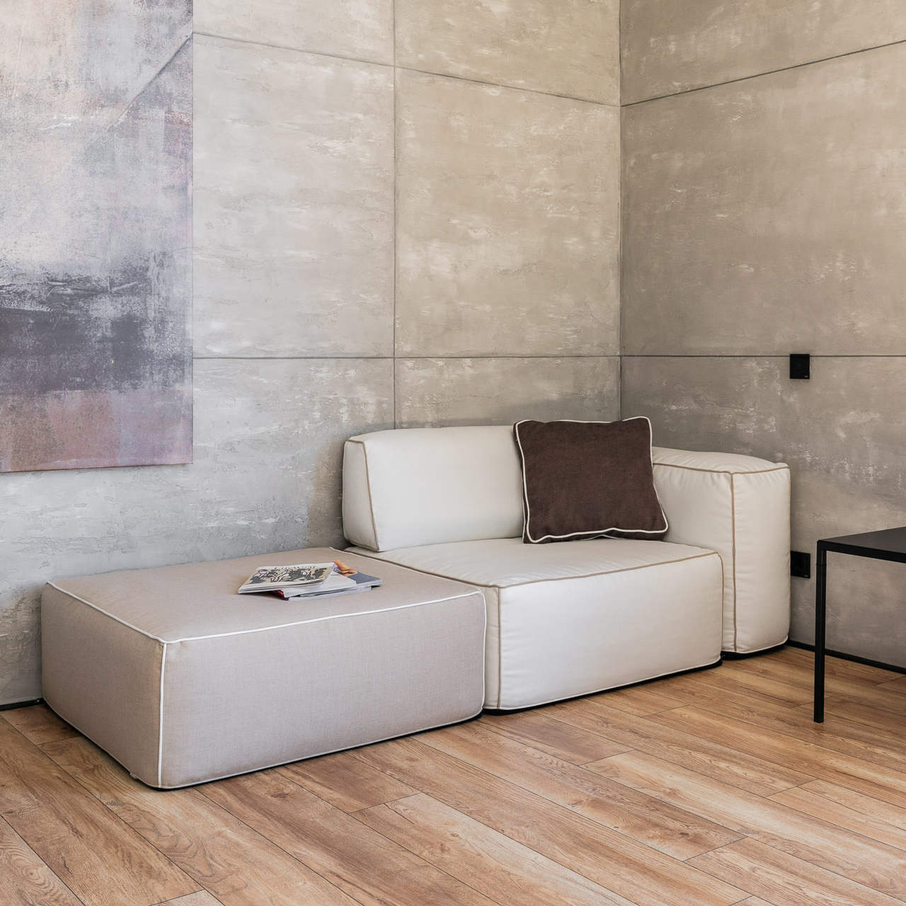 Модульный диван White Модульный диван White | Мастерская бескаркасной мебели KRESLO