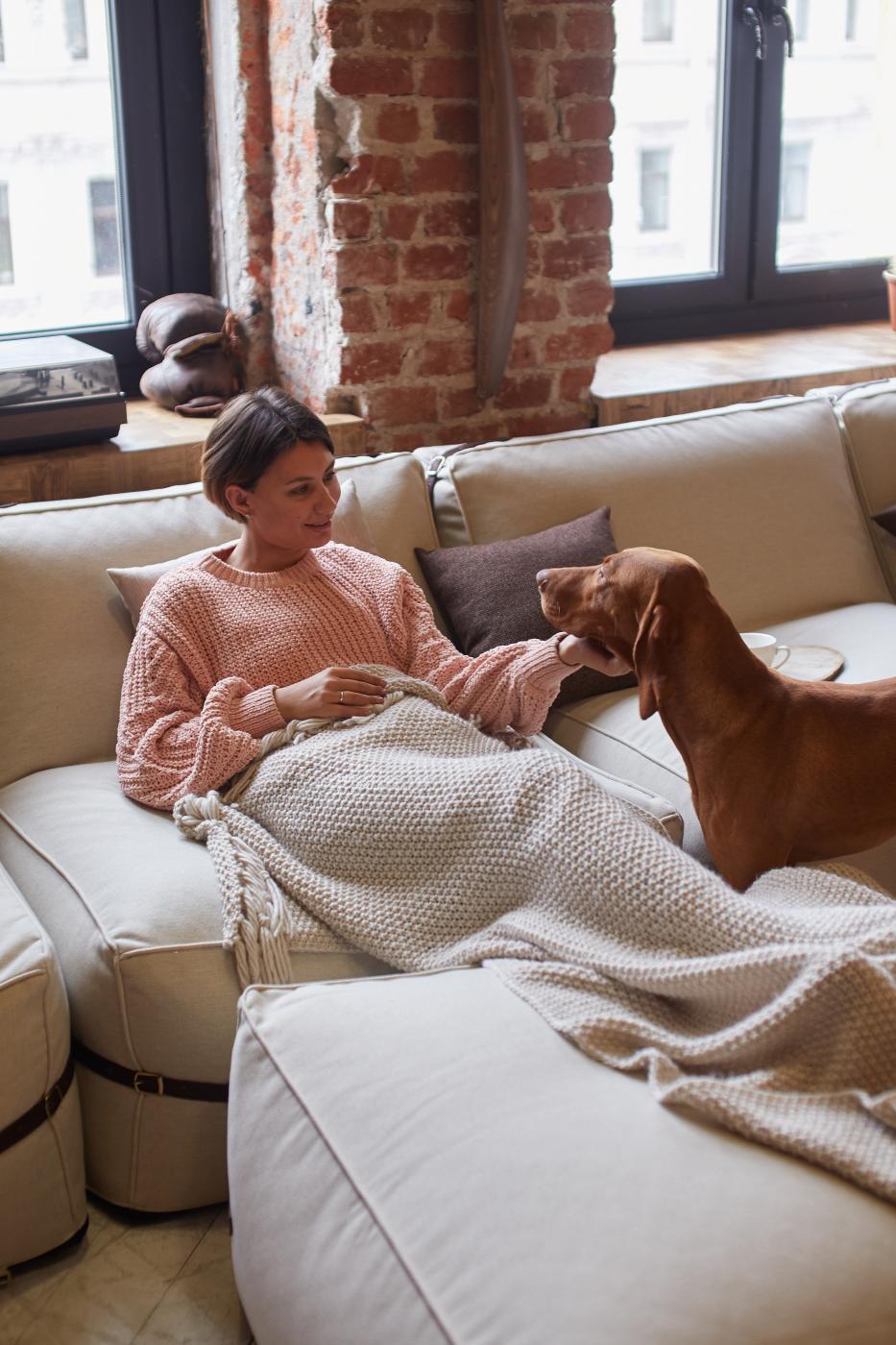 Модульный диван Premium c ремешками из кожи Модульный диван Premium c ремешками из кожи | Мастерская бескаркасной мебели KRESLO