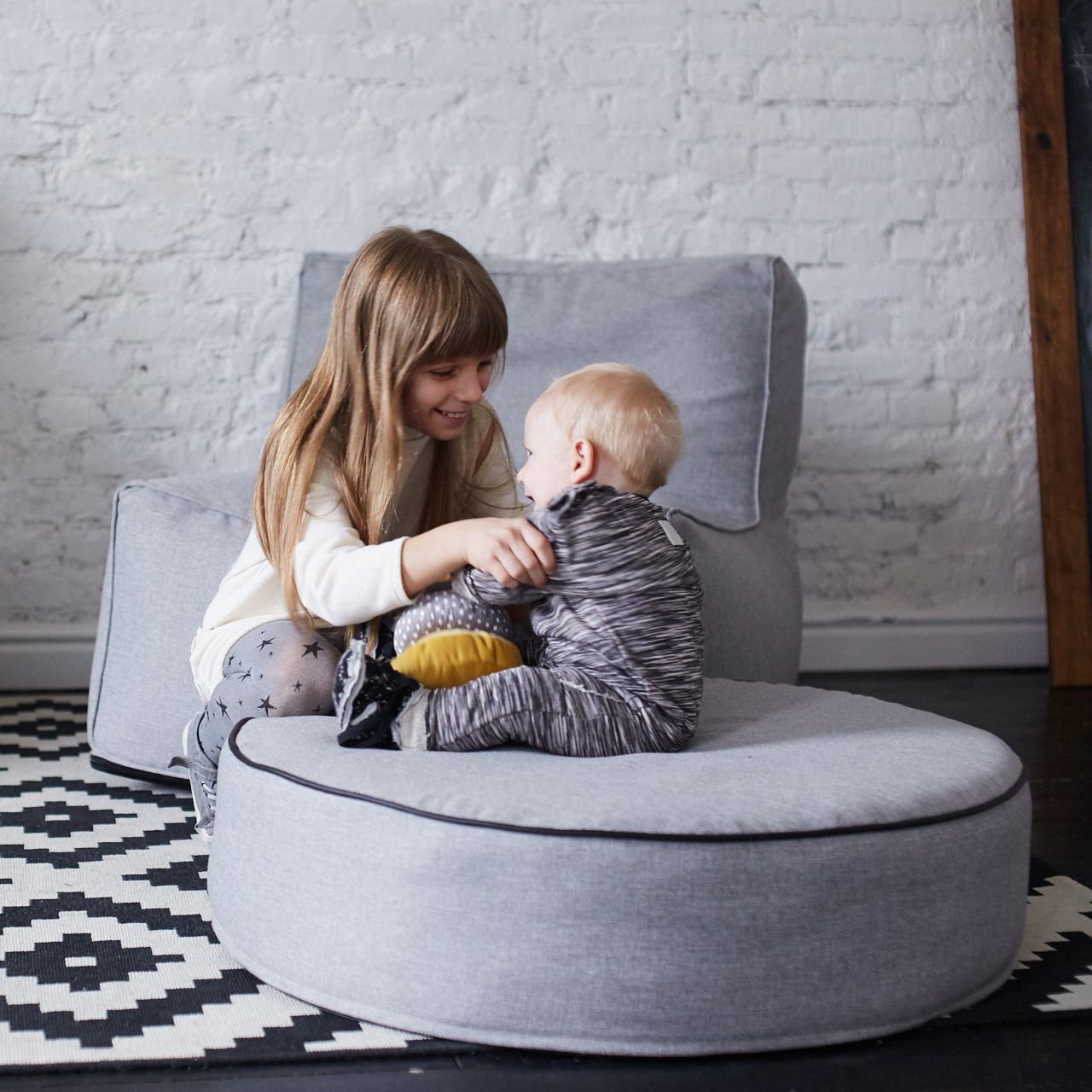 ТАБЛЕТКА Пуф (80х20 см) | Мастерская бескаркасной мебели KRESLO