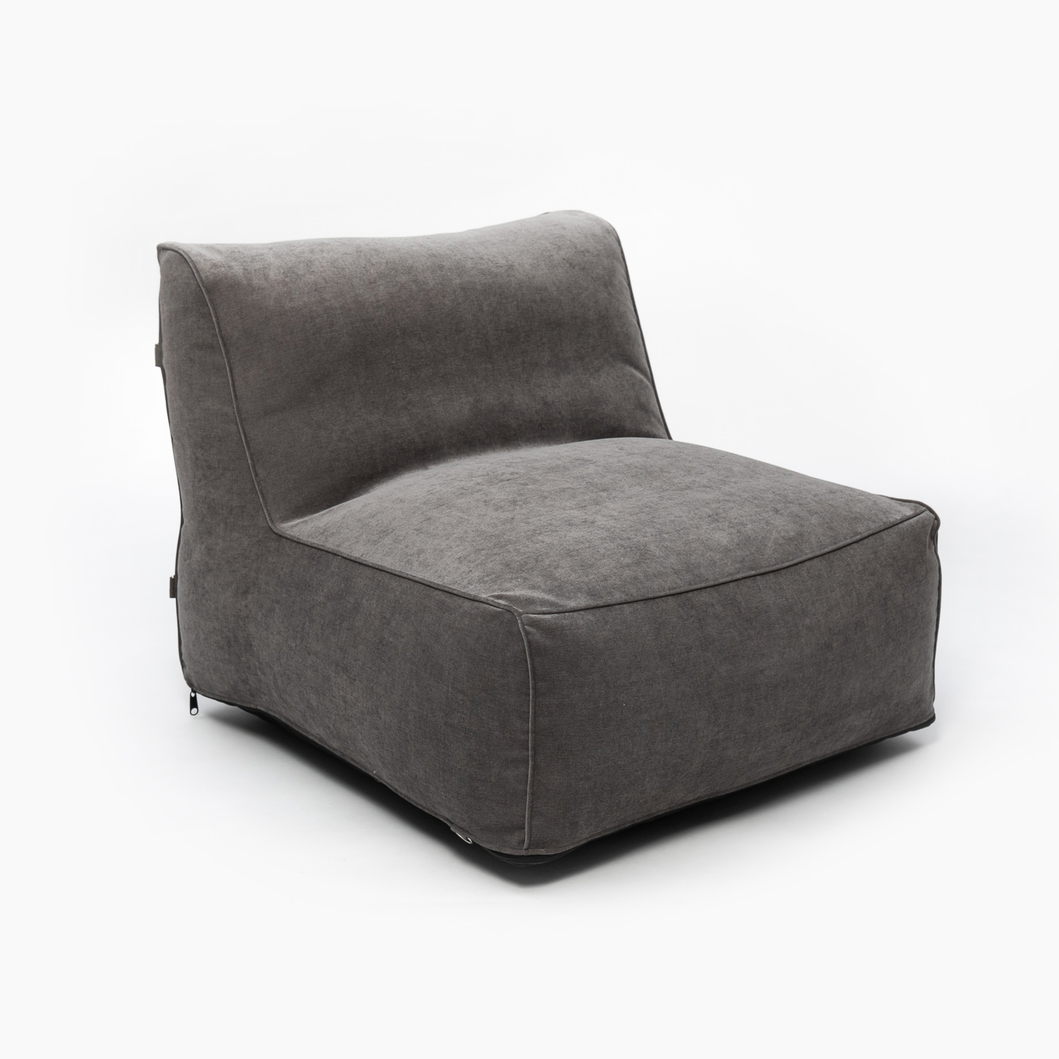 Модульное кресло Lite в велюре | Мастерская бескаркасной мебели KRESLO