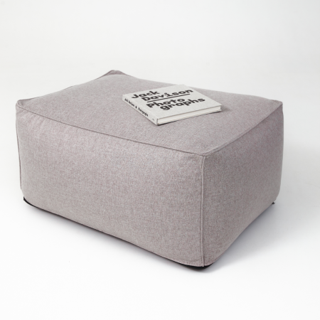 Бескаркасный прямоугольный пуф-банкетка Бескаркасный прямоугольный пуф-банкетка | Мастерская бескаркасной мебели KRESLO