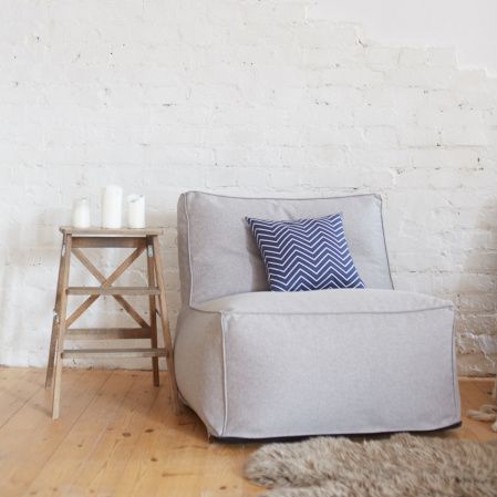 Подушка Chevron (40х40 см) | Мастерская бескаркасной мебели KRESLO