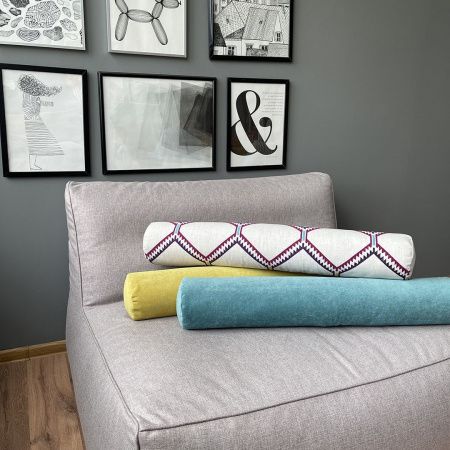 Ортопедическая подушка-валик Green | Мастерская бескаркасной мебели KRESLO