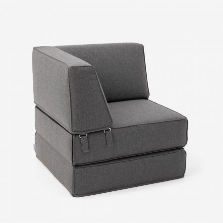 Модульное угловое кресло Cube раскладное | Мастерская бескаркасной мебели KRESLO