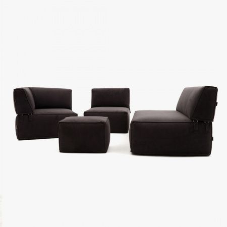 Модульный набор CUBE cо съемными спинками | Мастерская бескаркасной мебели KRESLO