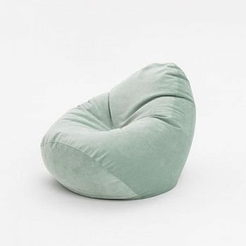 Кресло-мешок «Поньо» в велюре, размер S | Мастерская бескаркасной мебели KRESLO