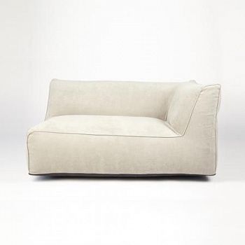 Угловой лежак Lite | Мастерская бескаркасной мебели KRESLO