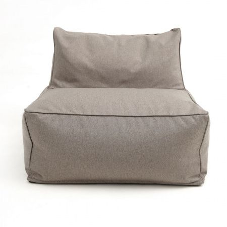 Бескаркасное кресло SOFT CUBE в рогожке | Мастерская бескаркасной мебели KRESLO