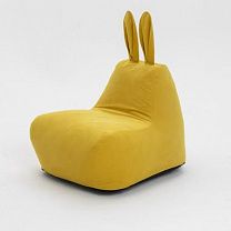 Пуф заяц Small в фактурном велюре