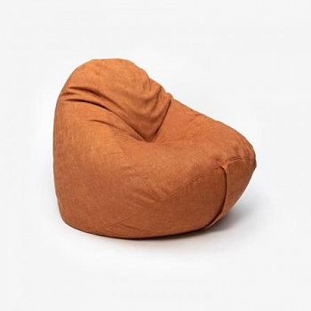 Кресло-мешок «Латте» в шенилле, размер L | Мастерская бескаркасной мебели KRESLO