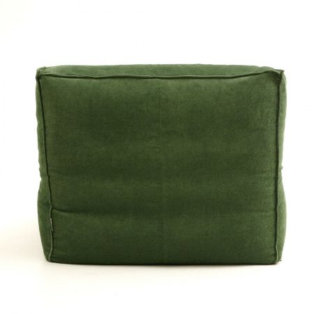 Модульное кресло с прямой спинкой в велюре | Мастерская бескаркасной мебели KRESLO