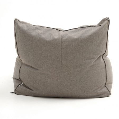 Бескаркасное кресло SOFT CUBE в рогожке | Мастерская бескаркасной мебели KRESLO