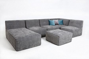 Модульный диван CUBE c лежаком
