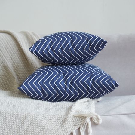 Подушка Chevron (40х40 см) | Мастерская бескаркасной мебели KRESLO