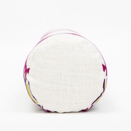 Ортопедическая подушка-валик Purple Geometry | Мастерская бескаркасной мебели KRESLO