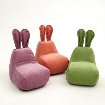 Пуф-заяц Mini Special Edition | Мастерская бескаркасной мебели KRESLO