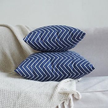 Подушка Chevron (40х40 см) | Мастерская бескаркасной мебели KRESLO