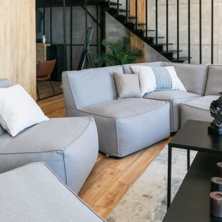 Модульный диван Gris Модульный диван Gris | Мастерская бескаркасной мебели KRESLO