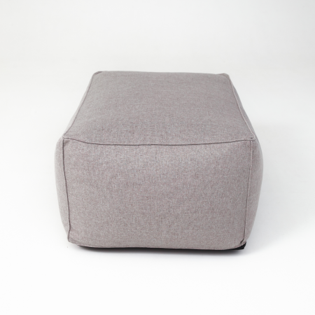 Бескаркасный прямоугольный пуф-банкетка | Мастерская бескаркасной мебели KRESLO