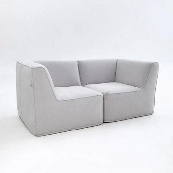 Набор угловых кресел CUBE с цельной спинкой | Мастерская бескаркасной мебели KRESLO