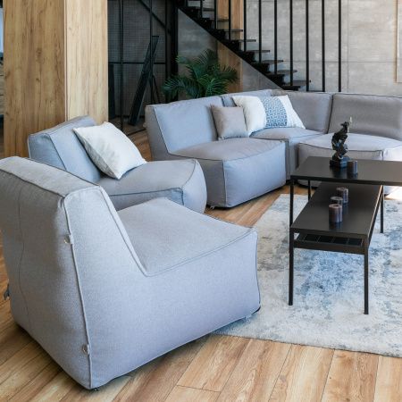 Модульный диван Gris Модульный диван Gris | Мастерская бескаркасной мебели KRESLO