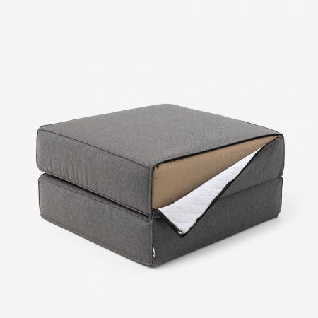 Модульное угловое кресло Cube раскладное | Мастерская бескаркасной мебели KRESLO