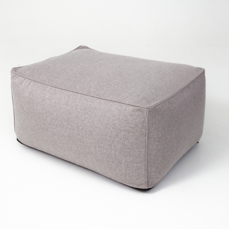 Бескаркасный прямоугольный пуф-банкетка | Мастерская бескаркасной мебели KRESLO