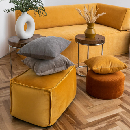 Пуф GOLD | Мастерская бескаркасной мебели KRESLO