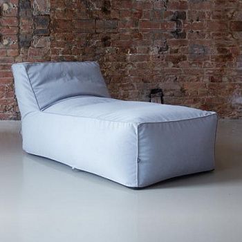 Лежак с наклонной спинкой | Мастерская бескаркасной мебели KRESLO