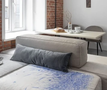 Интерьер небольшой московской квартиры из Elle Decoration